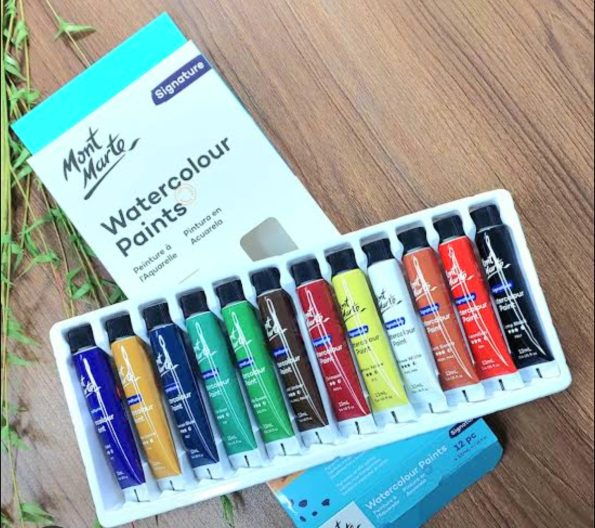 Ahona Corporation Water Color Paint Set 12ml 12pcs – Best Price
