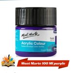 Ahona Corporation Importer Mont Marte Acrylic Colour 100ml – Purple