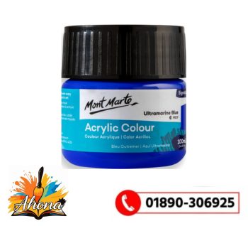 Ahona Corporation Importer Mont Marte Acrylic Colour 100ml – Blue