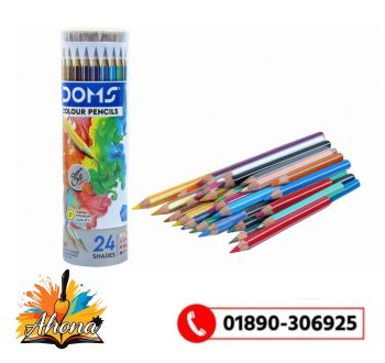 Ahona Corporation Doms Colour Pencil 24 Pcs Set
