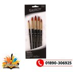 Ahona Corporation Importer Keep Smiling A5015R Painting Brush Set