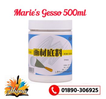 Ahona Corporation Maries Gesso Primer 500mL For Artists