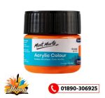 Mont Marte Acrylic Colour Paint 100ml Orange | Ahona Corporation Importer
