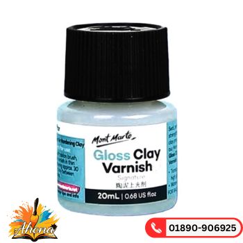 Mont Marte Gloss Clay Varnish 20ml By Ahona Corporation