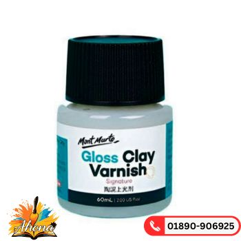 Mont Marte Gloss Clay Varnish Signature 60ml | Buy Online Bangladesh