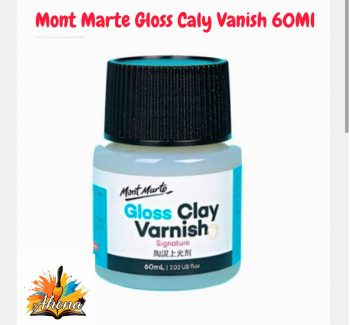 Mont Marte Gloss Clay Varnish 60mL – Ahona Corporation