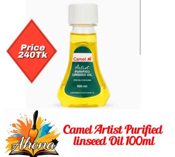 Camel Artist Purified Linseed Oil 100mL – Ahona Corporation