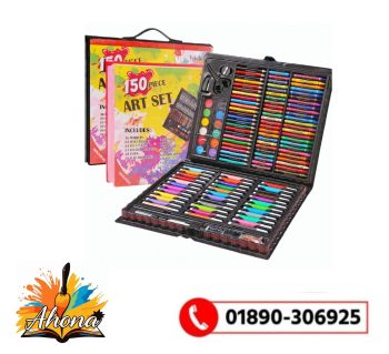 Ahona Corporation 150 Pcs Kids Drawing Painting Art Set