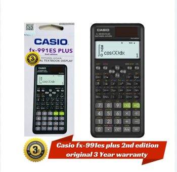 Casio fx-991es plus 2nd edition original 3 Year warranty