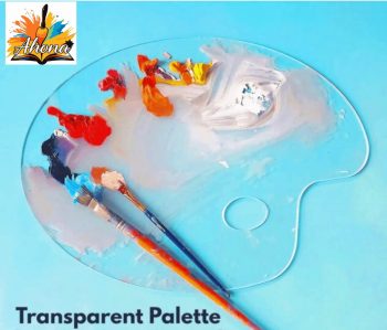 Transparent Color Mixing Palette For Art Painting