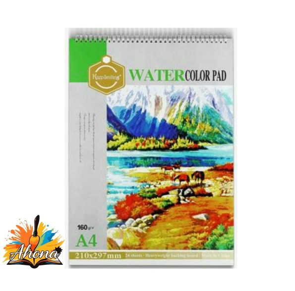 Keep Smling Water Colour Pad a4