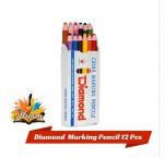 Diamond China Marking pencils Multicolour 12 Pcs