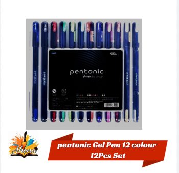 Pentonic Gel Pen 12 Colour Set